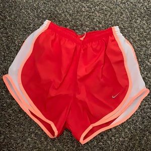 ✨2/$20✨ NIKE dri-fit red-orange running shorts